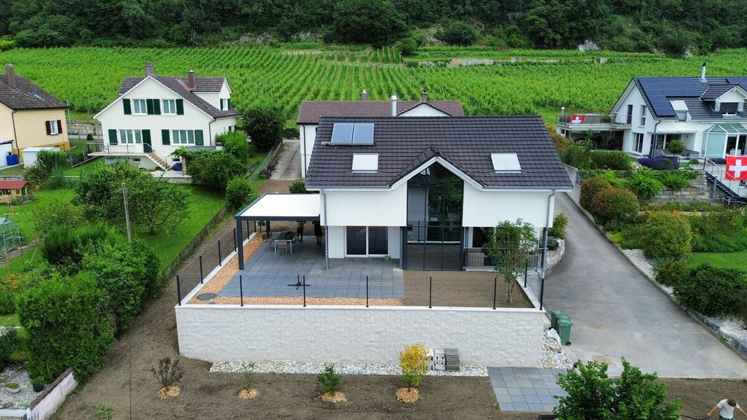 Réalisation Nova Garden SA, paysagiste à Neuchâtel